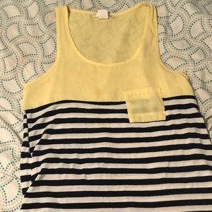 Striped summer blouse